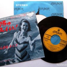 Discos de vinilo: RIZ ORTOLANI - GO SWIM! - SINGLE LONDON RECORDS 1965 JAPAN JAPON BPY