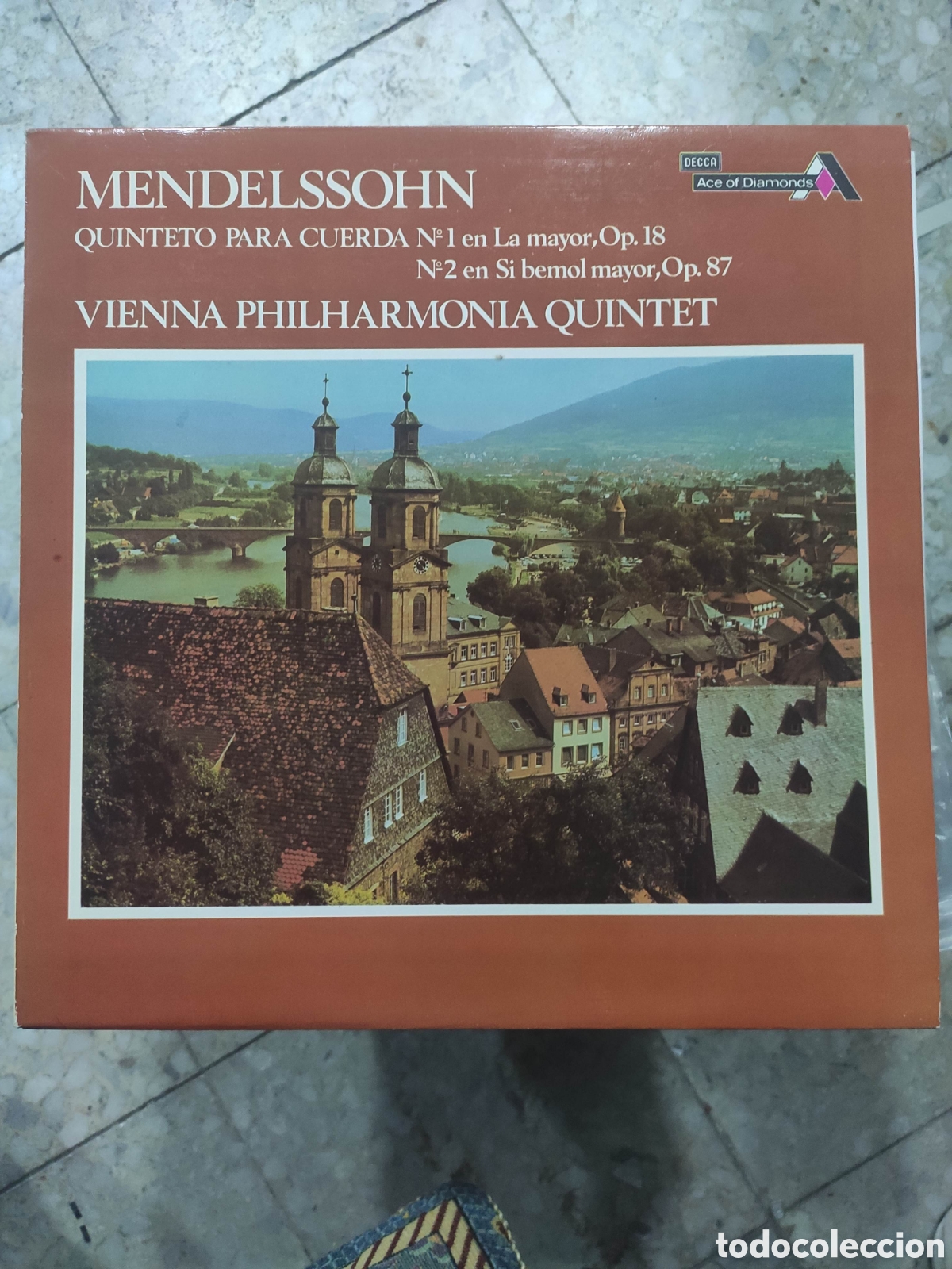 Discos de vinil: MENDELSSOHN QUINTETO CUERDA N&ordm; 1 N&ordm; 2 VIENNA PHILHARMONIA ACE 1982