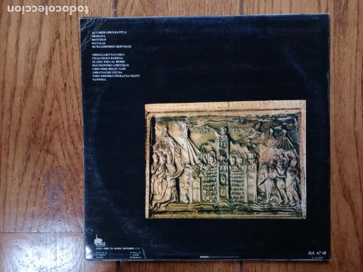 Discos de vinilo: Benito Lertxundi - Altabizkar + Itzaltzuko bardoari - Foto 2