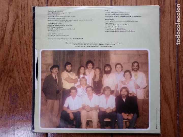 Discos de vinilo: Benito Lertxundi - Altabizkar + Itzaltzuko bardoari - Foto 6