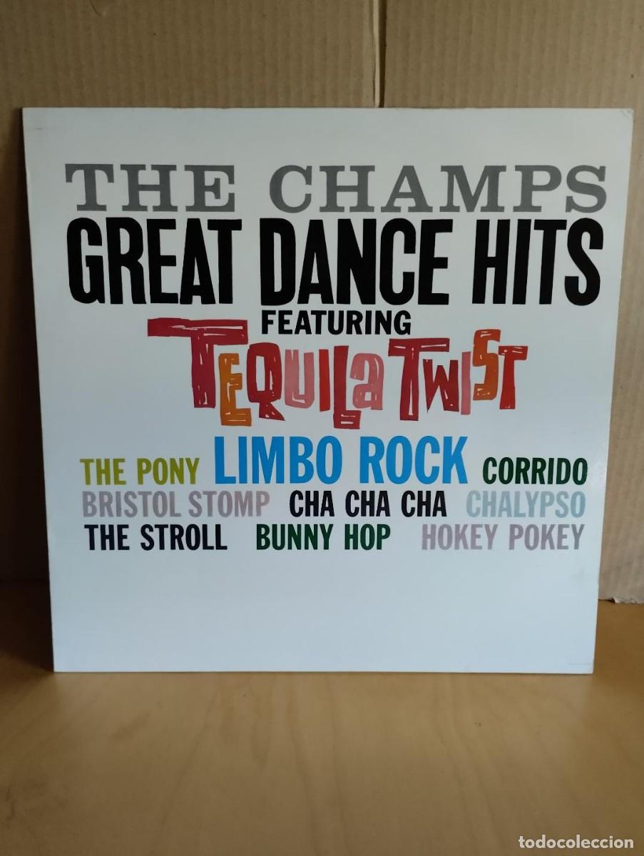 Discos de vinilo: THE CHAMPS ---- GREAT DANCE HITS - Foto 1