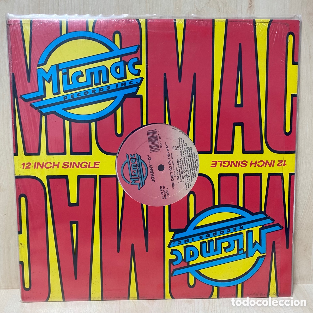 Discos de vinilo: Johnny O - We Cant Go On This Way (12&rdquo;) - Foto 1