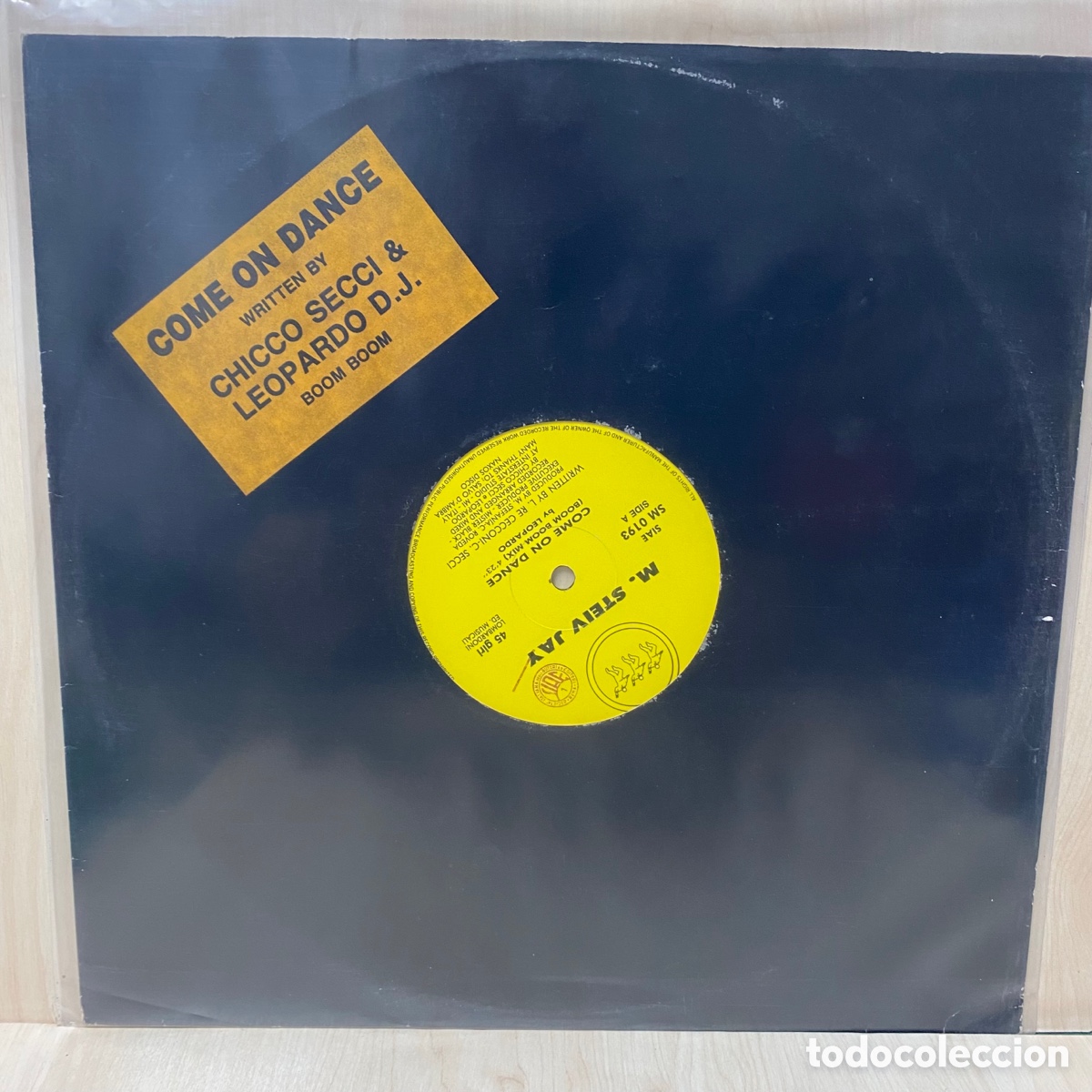 Discos de vinilo: M. Steiv Jay - Come On Dance (12&rdquo;) - Foto 1