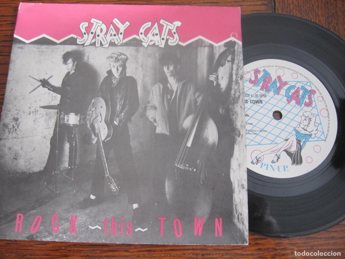 Discos de vinilo: STRAY CATS &acute;Rock this Town` - Foto 1