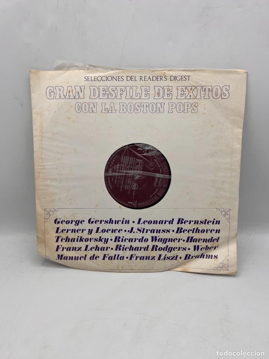 Disques de vinyle: LP - GRAN DESFILE DE EXITOS CON LA BOSTON POPS - DISCO 4- SELECCIONES READER'S DIGEST - MADRID 1968