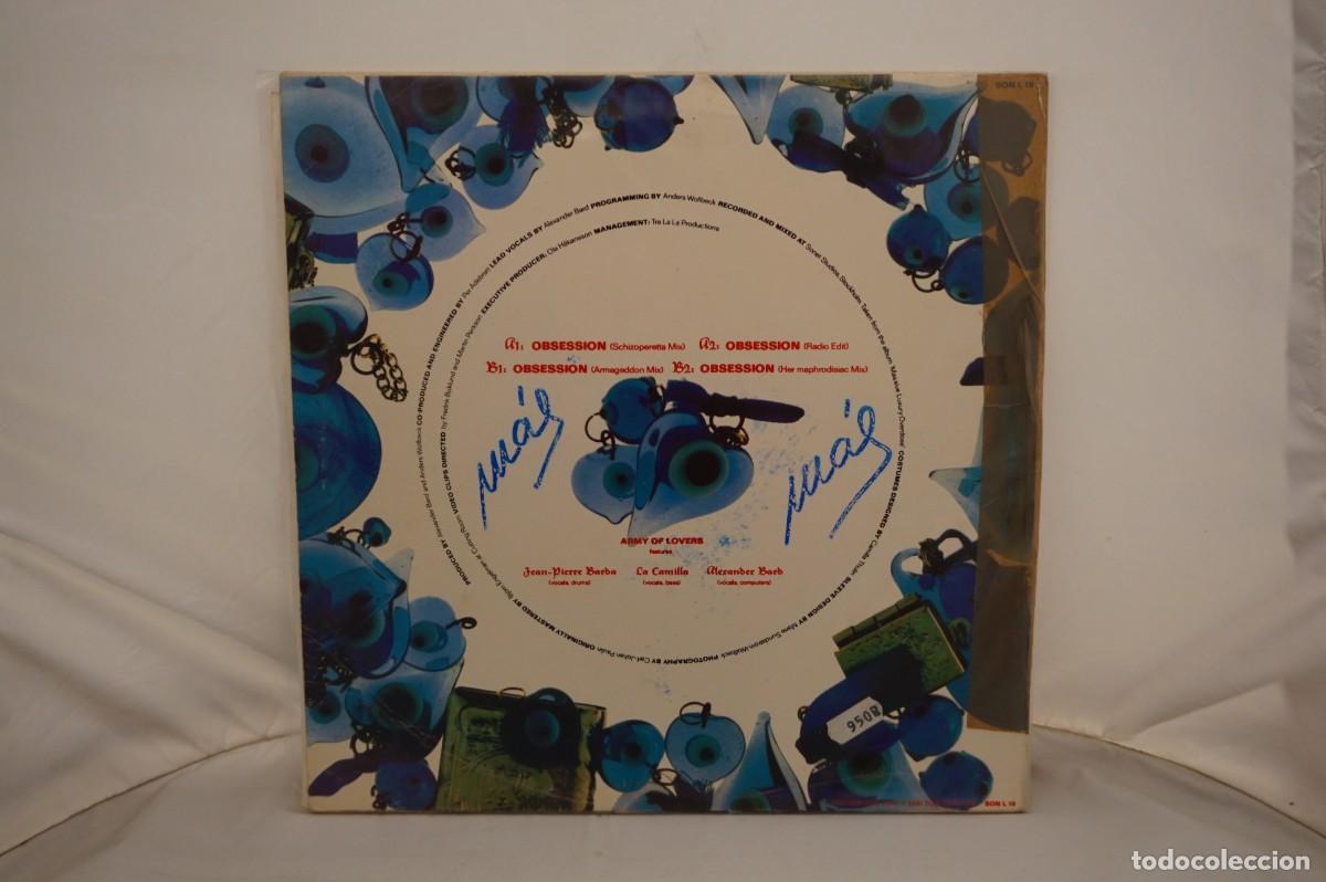 Discos de vinilo: LP - OBSESSION - ARMY OF LOVERS - Foto 3