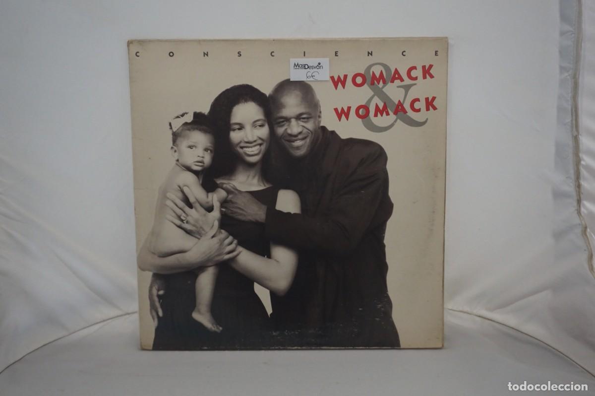 Discos de vinilo: LP - WOMACK & WOMACK - CONSCIENCE - Foto 1