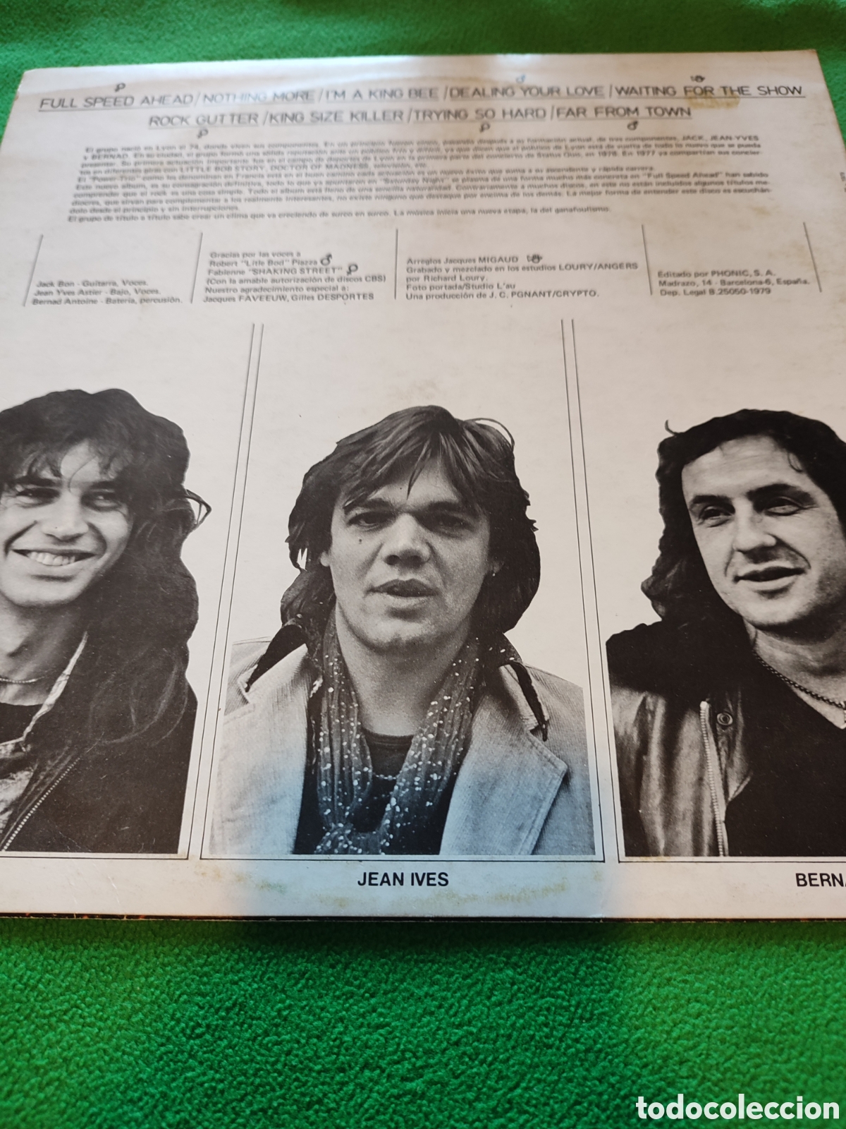 Discos de vinilo: Ganafoul - Full speed ahead - Foto 2