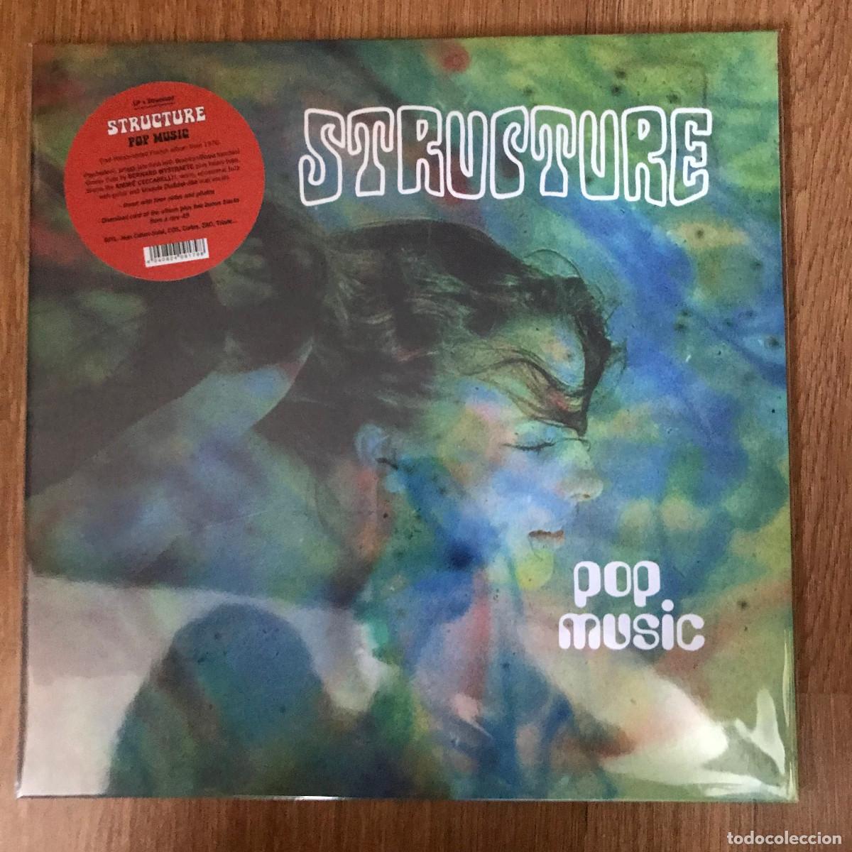 Disques de vinyle: STRUCTURE - POP MUSIC (1970) - LP REEDICI&Oacute;N SOMMOR 2023 NUEVO
