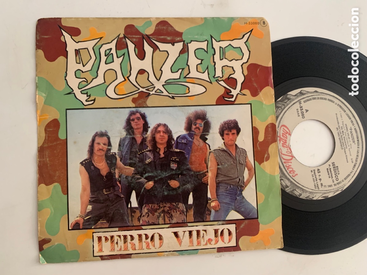 Discos de vinilo: Single ep panzer perro viejo - Foto 1