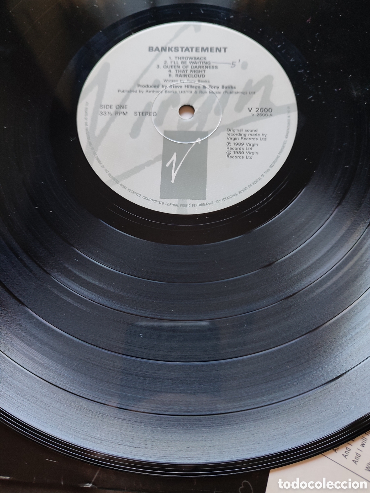Discos de vinilo: Tony Bank - Bankstatement - Foto 5