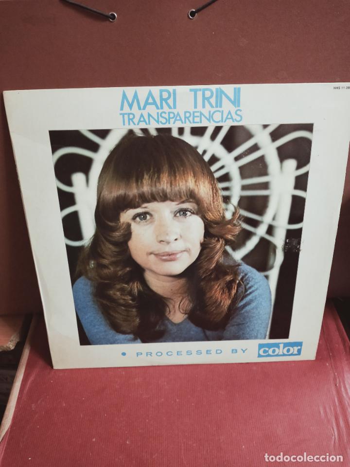 Discos de vinilo: MARI TRINI - TRANSPARENCIAS LP HISPAVOX 1975 - Foto 1