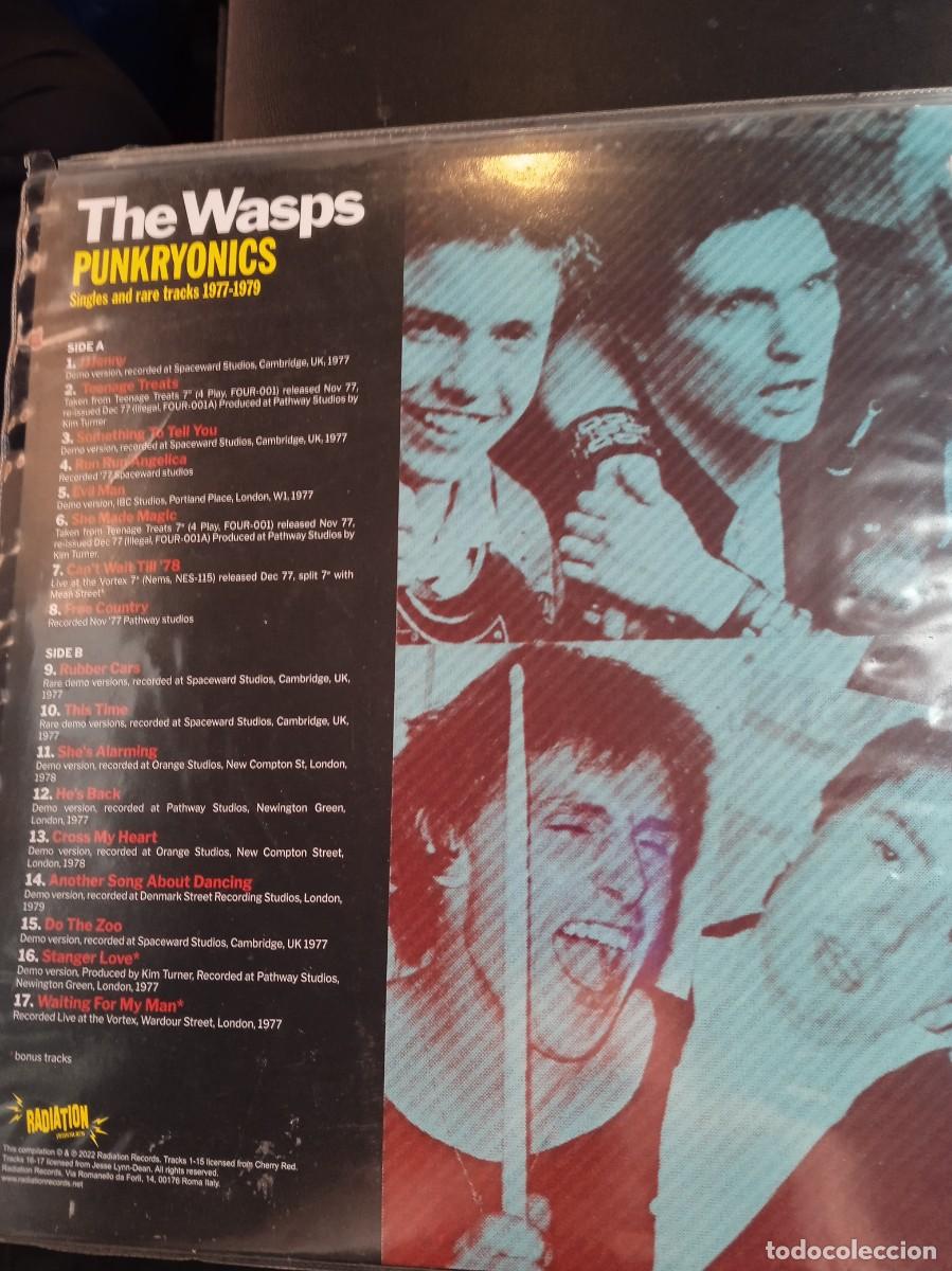 Discos de vinilo: THE WASPS- PUNKRYONICS- LP - Foto 2