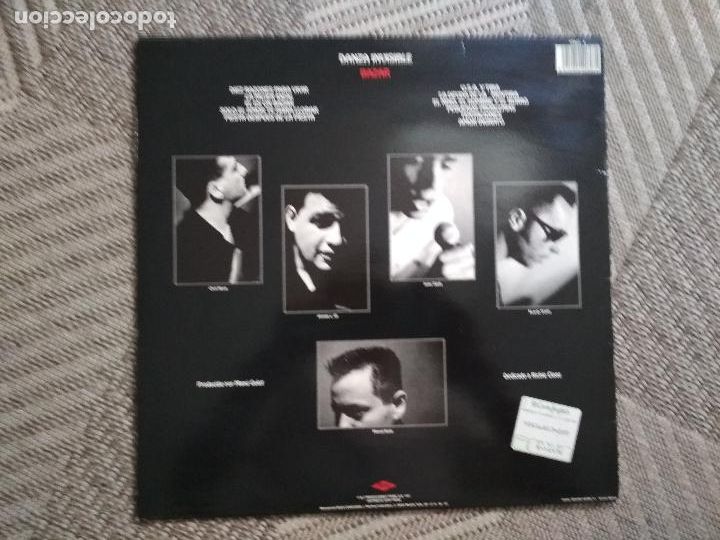 Discos de vinilo: DANZA INVISIBLE - BAZAR - EDICION TWINS 1991 - Foto 3