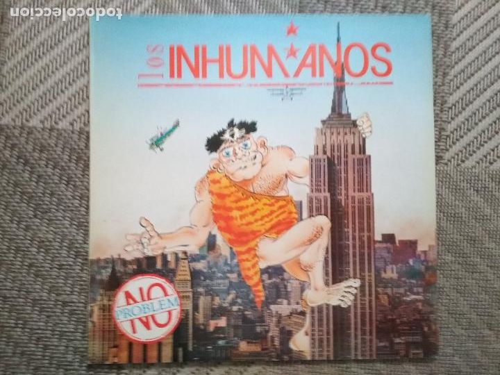 Discos de vinilo: LOS INHUMANOS . NO PROBLEM . ZAFIRO 1989 - Foto 1