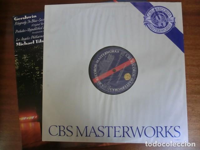 Discos de vinilo: Gershwin - Michael Tilson Thomas - LA Philharmonic &ndash; Rhapsody In Blue &bull; Second Rhapsody - etcFor - Foto 3