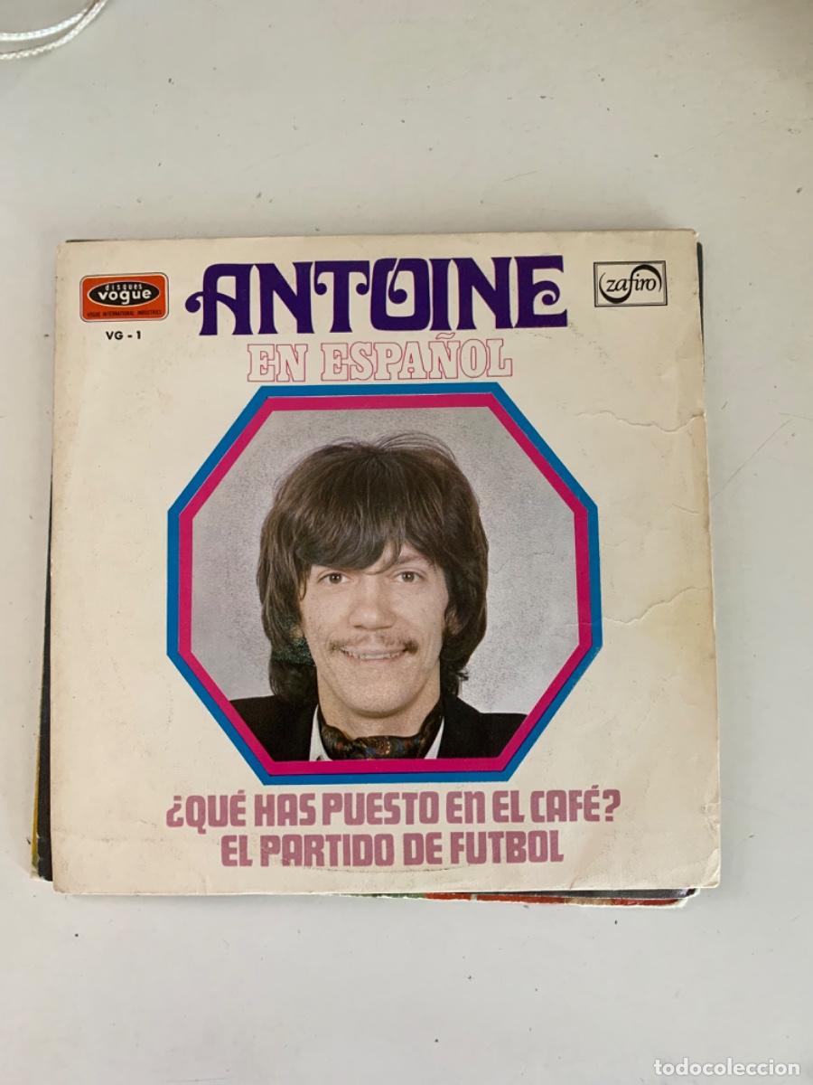 Discos de vinilo: Antoine &iquest;Que nos has puesto en el cafe) - Foto 1
