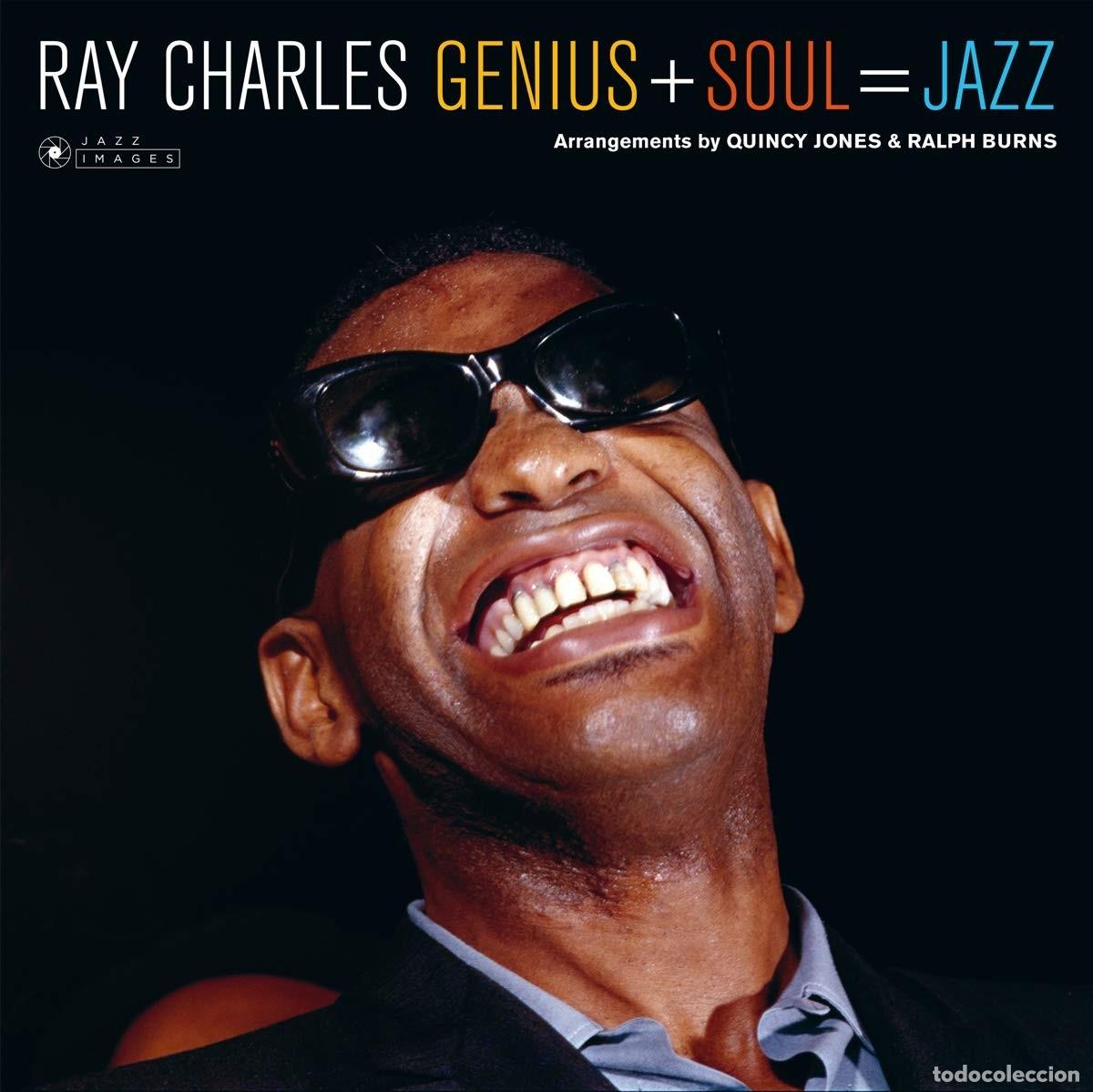 Discos de vinilo: Ray Charles &ndash; Genius + Soul = Jazz - Foto 1