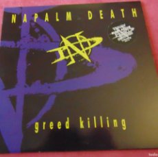 Discos de vinilo: NAPALM DEATH – GREED KILLING - MINILP 10'' 1995