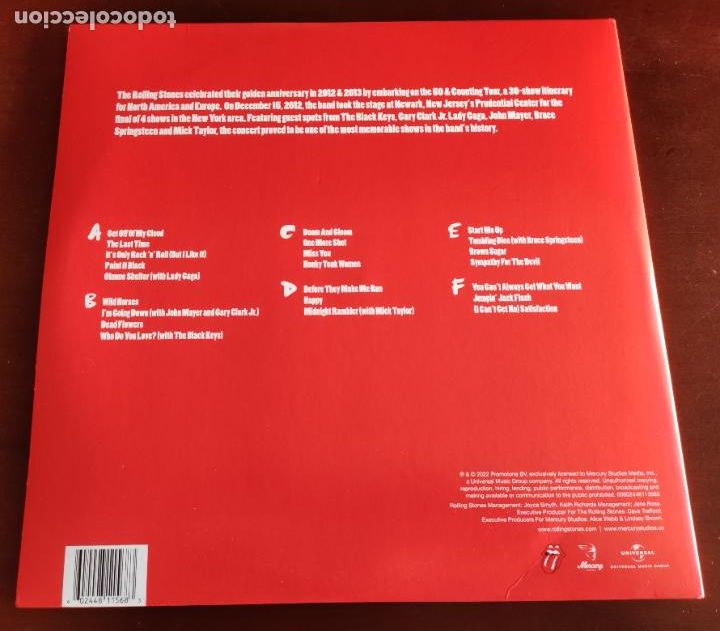 Discos de vinilo: ROLLING STONES - GRRR LIVE - TRIPLE 3 LP.S - Foto 4