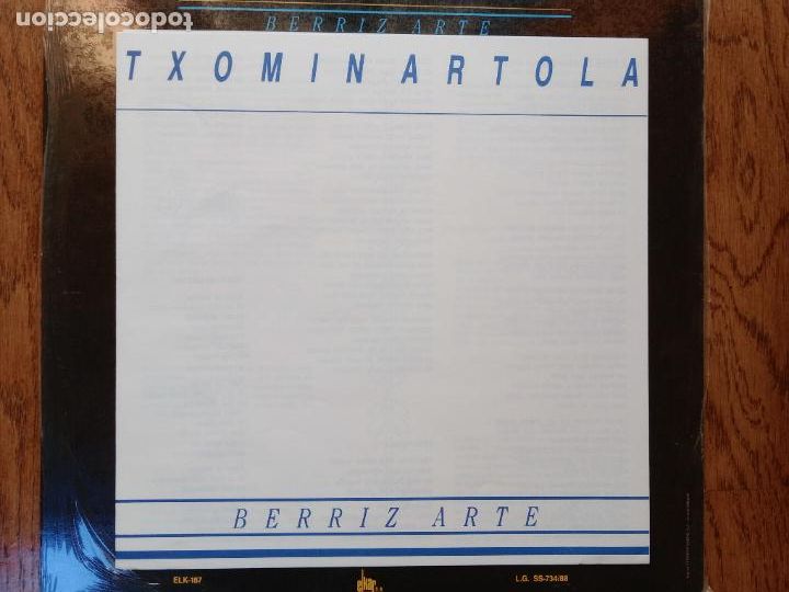 Discos de vinilo: Txomin Artola - berriz arte - Foto 3