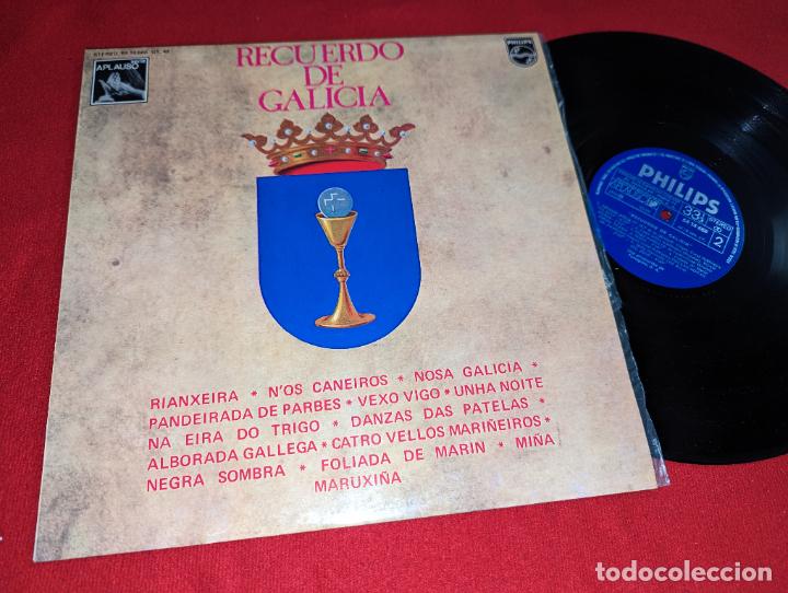 Discos de vinilo: RECUERDO GALICIA Xil Rios+Xoan Rubia+Follas Novas+Terra Nosa+El Eco++ LP 1975 Philips GALIZA