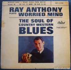 Discos de vinilo: RAY ANTHONY - EP SPAIN 1962 - CAPITOL EAP-4-1752 THE SOUL OF COUNTRY WESTERN BLUES (RARO)