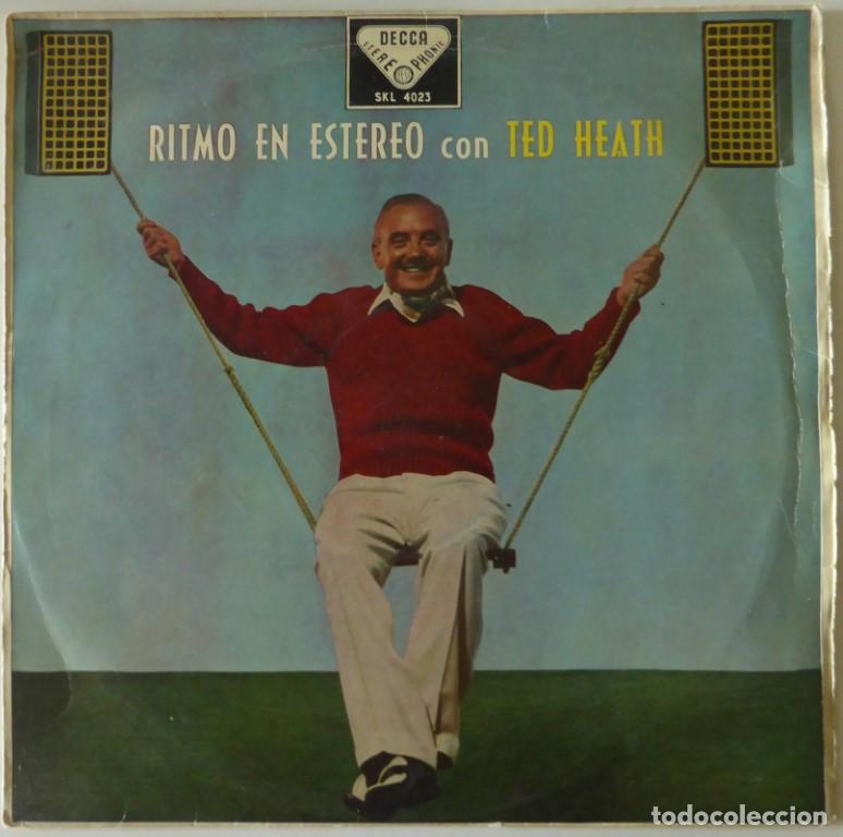 Discos de vinilo: Ted Heath. Ritmo en estereo con Ted Heath. Decca, Spain 1959 LP - Foto 1