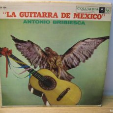 Discos de vinilo: DISCO VINILO. LA GUITARRA DE MEXICO. ANTONIO BRIBIESCA. COLUMBIA