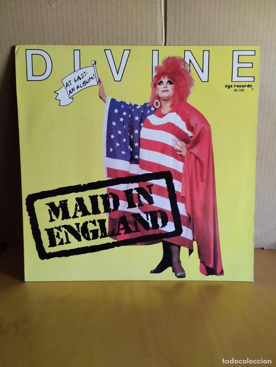 Discos de vinilo: DIVINE ---- MAID IN ENGLAND - Foto 1