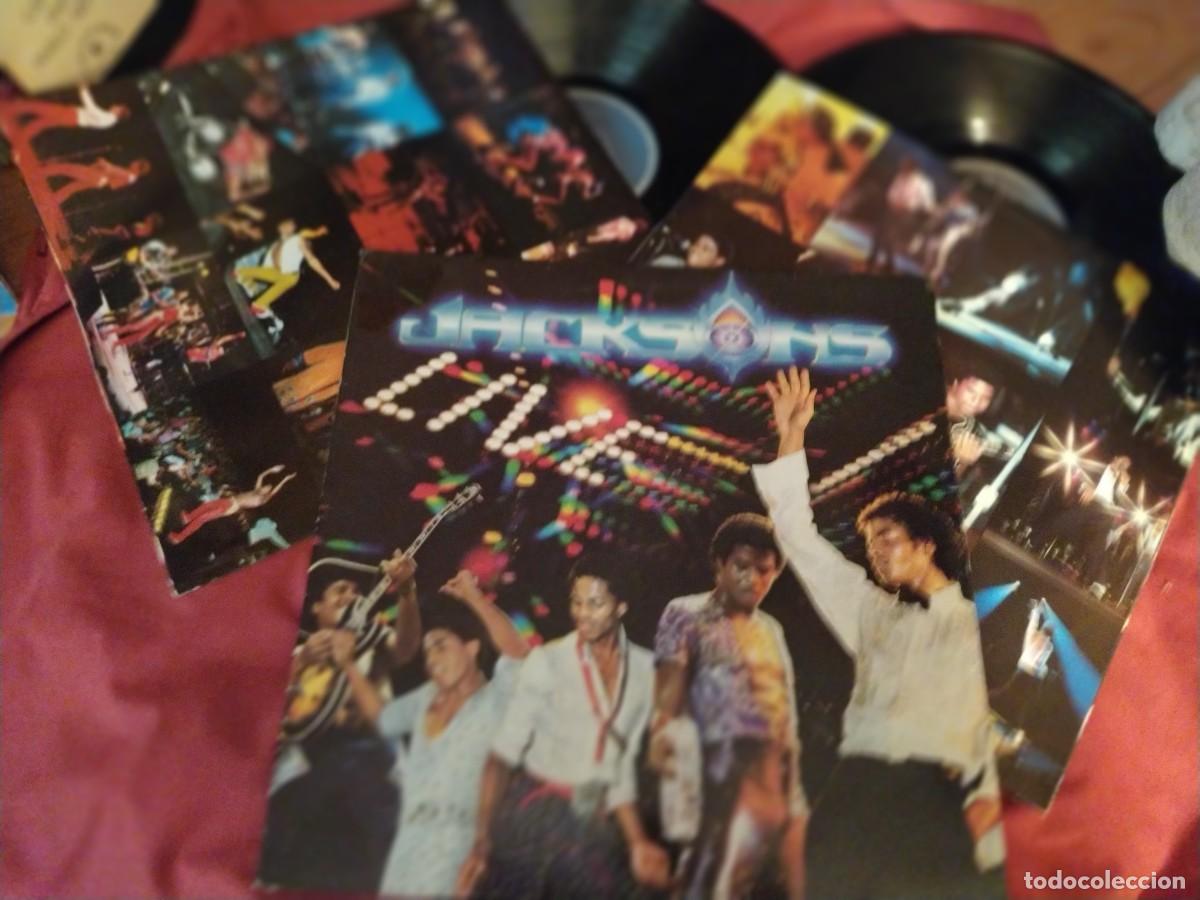 Discos de vinilo: The Jacksons Live, 2LP / MICHAEL JACKSON !! Spa 2 ENCARTES, EX - Foto 1