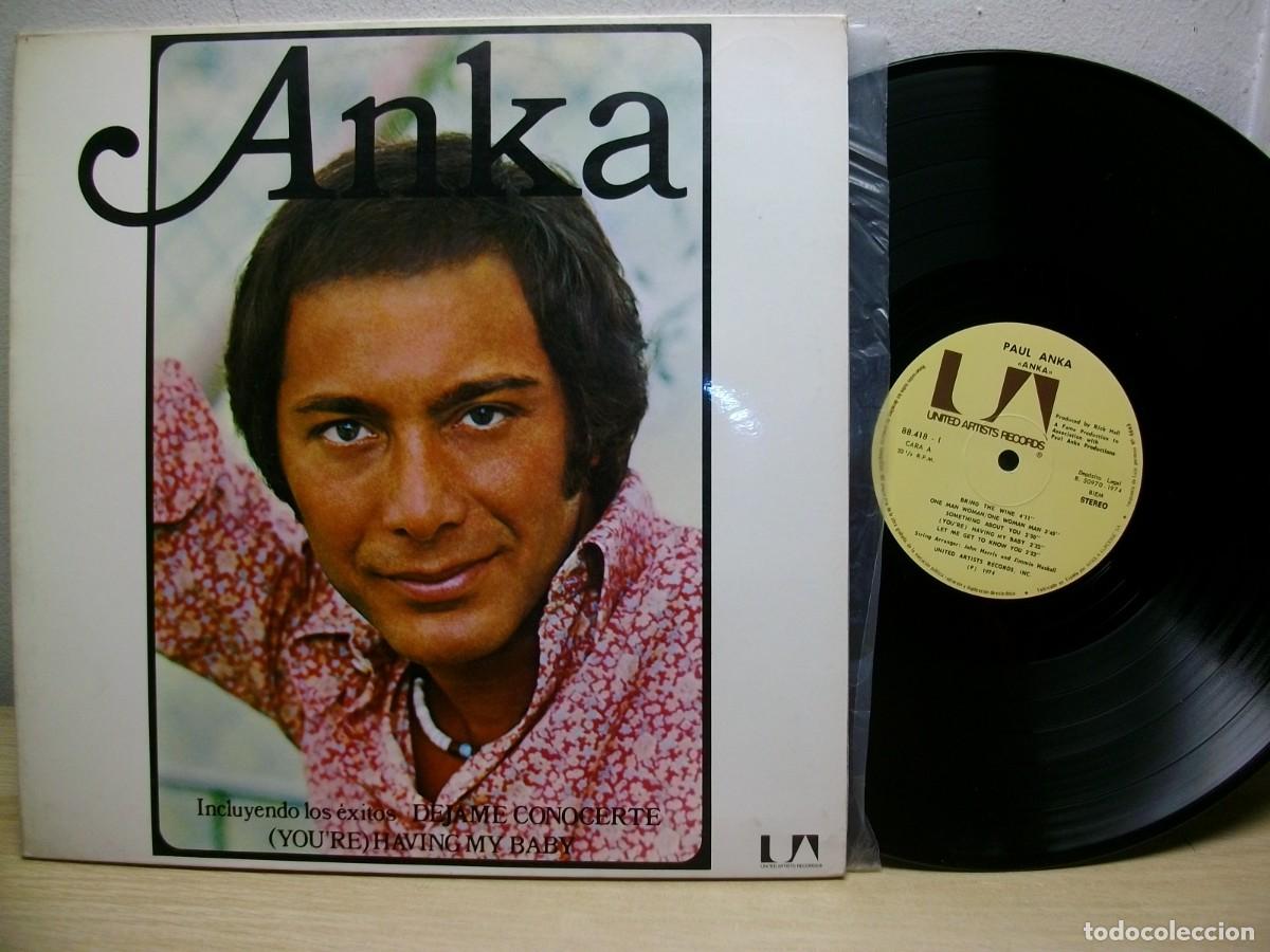 Discos de vinilo: Paul Anka: Anka LP 1974 - Foto 1