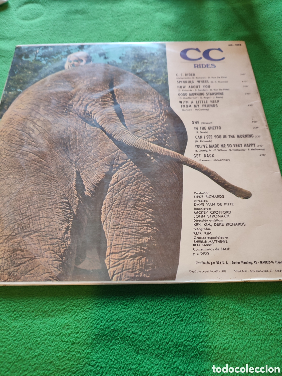 Discos de vinilo: Chris Clark - C C Rides - Foto 2