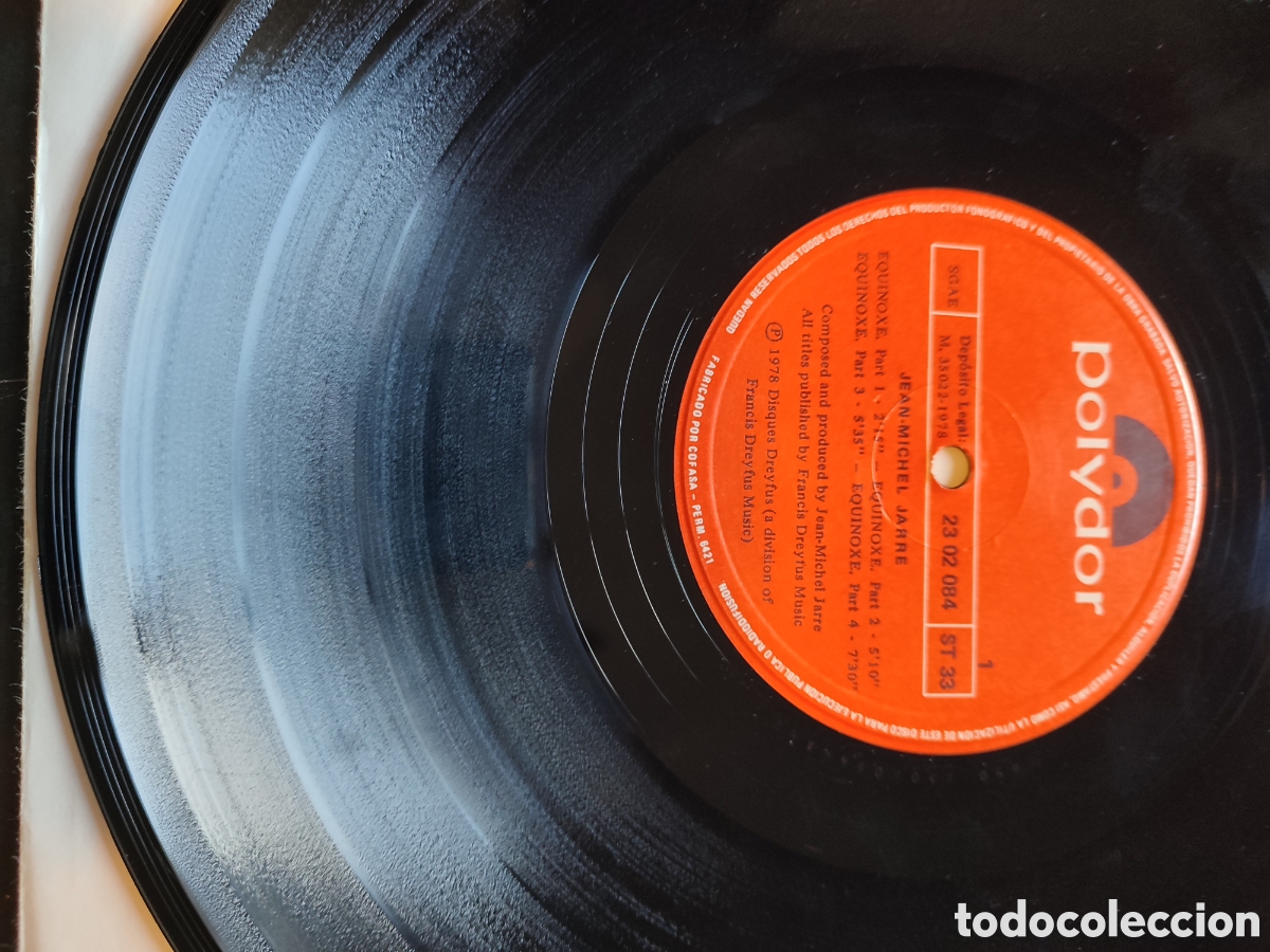 Discos de vinilo: Jean Michel Jarre - Equinoxe - Foto 3