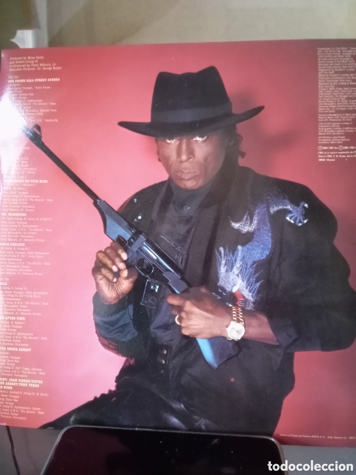 Discos de vinilo: MILES DAVIS 1986 . Original Spain CBS .perfecto - Foto 2