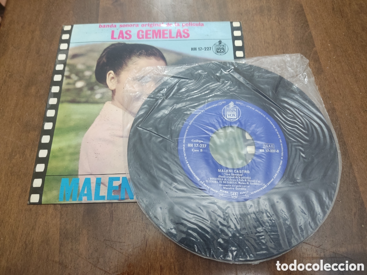 Discos de vinilo: EP. Maleni Castro - Las Gemelas - Foto 3