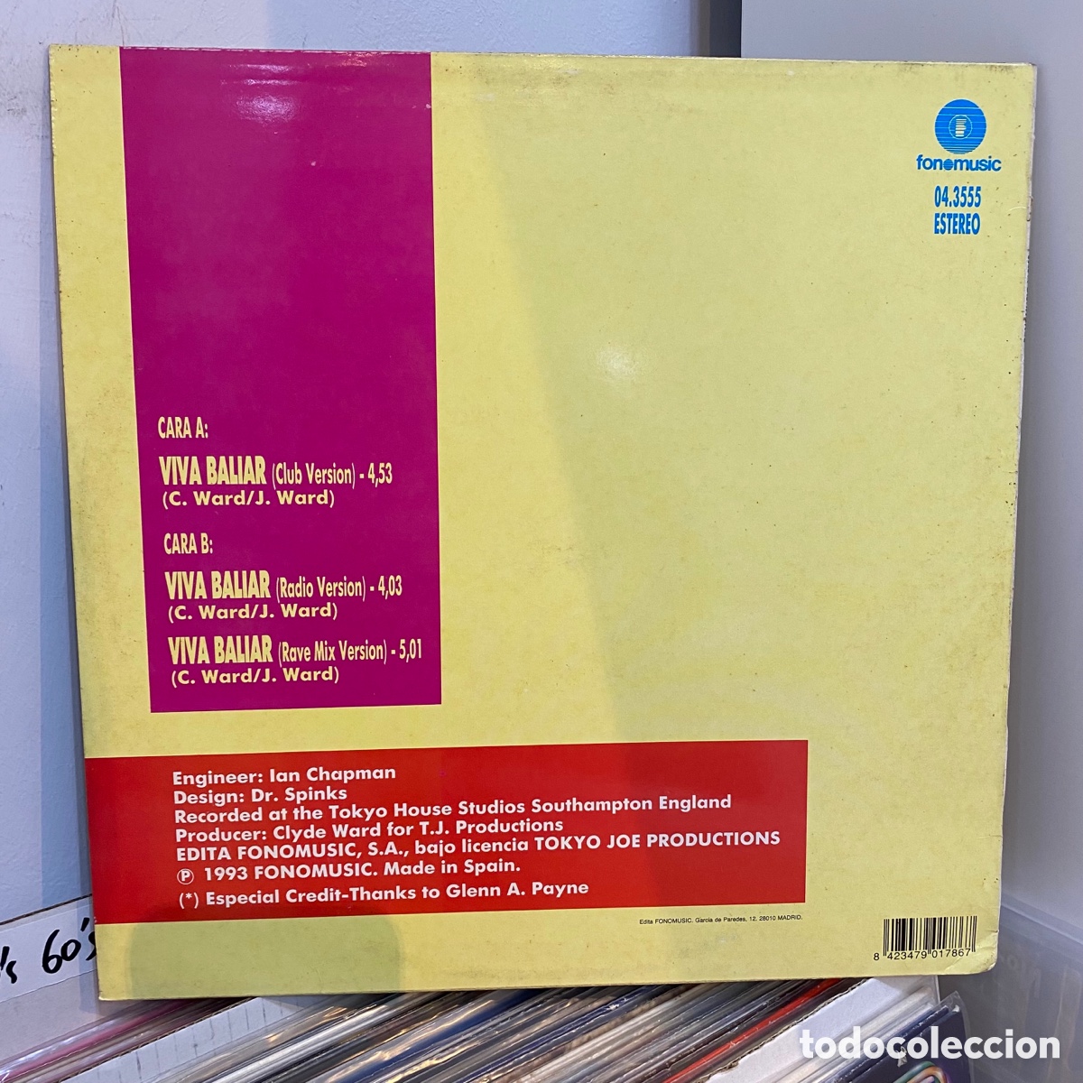 Discos de vinilo: La Rouge - Viva Bailar (12&rdquo;) - Foto 2