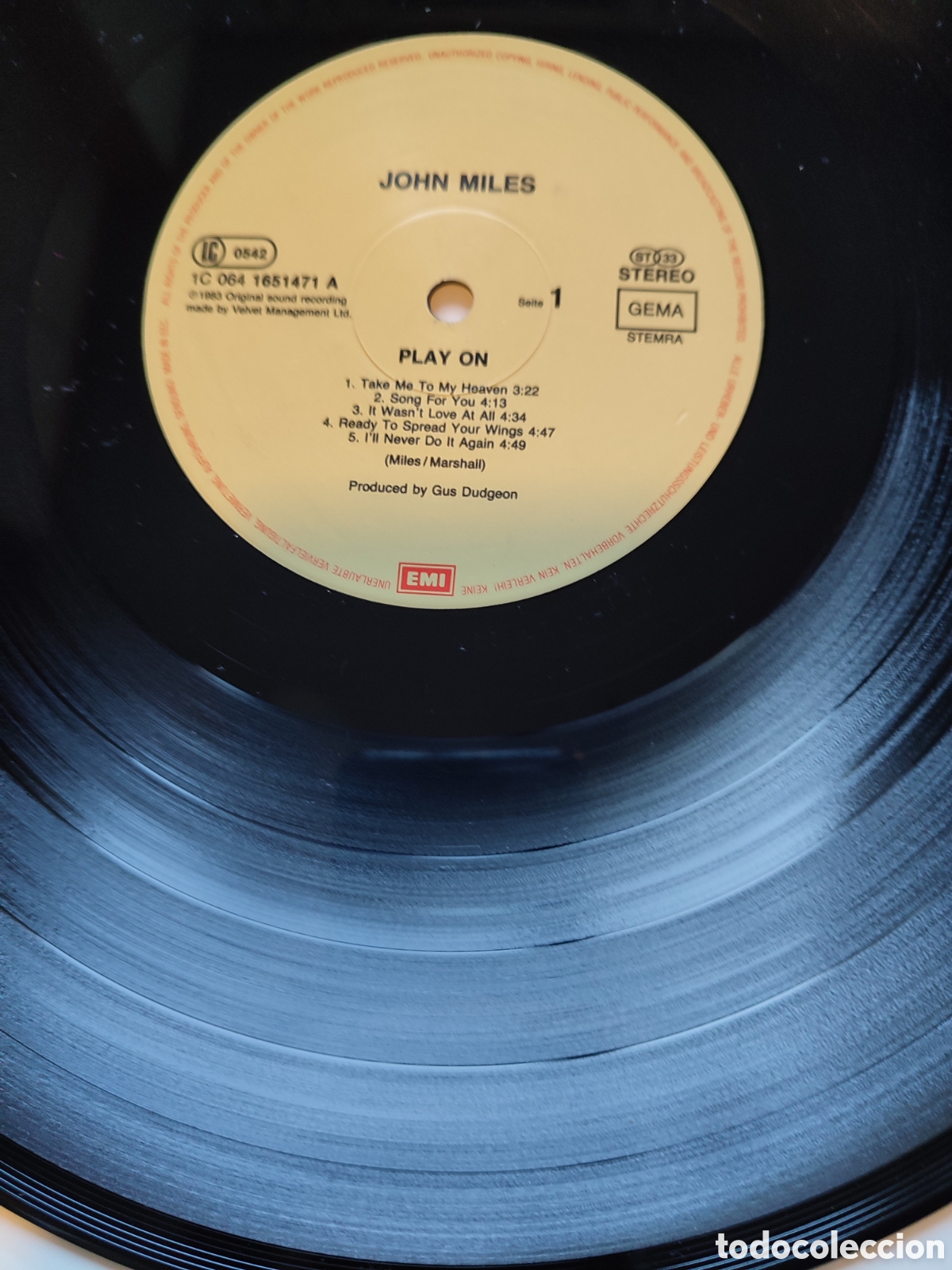 Discos de vinilo: John Miles - Play on - Foto 5