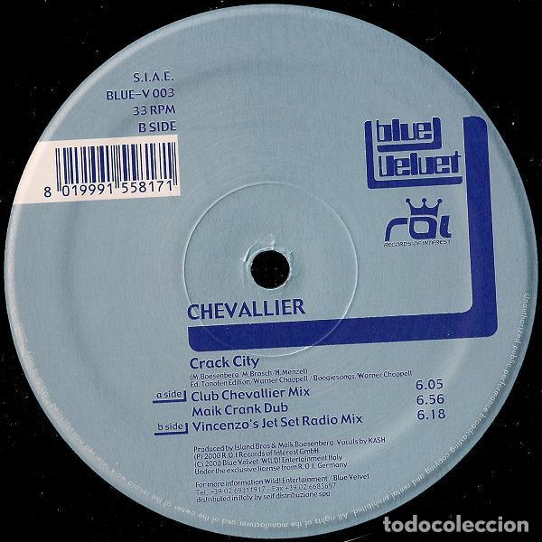 Discos de vinilo: Chevallier - Crack City (12&rdquo;) MAXI - Foto 1