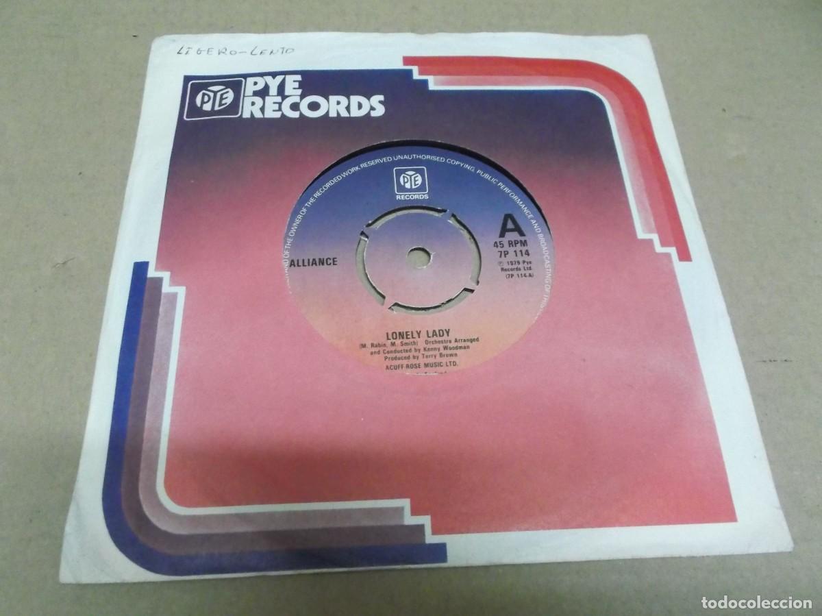Discos de vinilo: ALLIANCE (SN) LONELY DAY A&Ntilde;O 1979 - EDICION U.K.