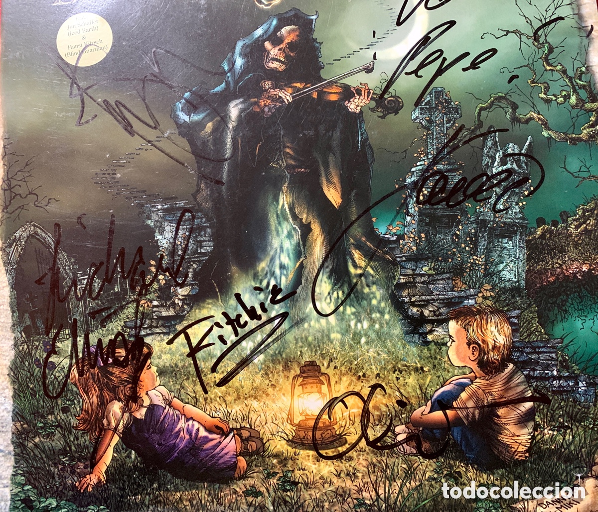 Discos de vinilo: &ldquo;Demons & Wizards&rdquo;-Firmado Doble Vinilo - Foto 3