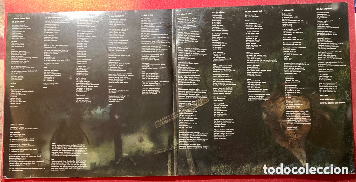 Discos de vinilo: &ldquo;Demons & Wizards&rdquo;-Firmado Doble Vinilo - Foto 5
