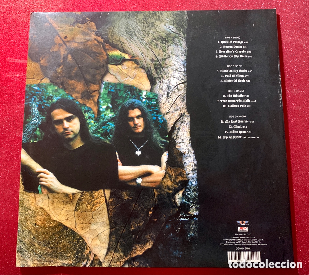 Discos de vinilo: &ldquo;Demons & Wizards&rdquo;-Firmado Doble Vinilo - Foto 6