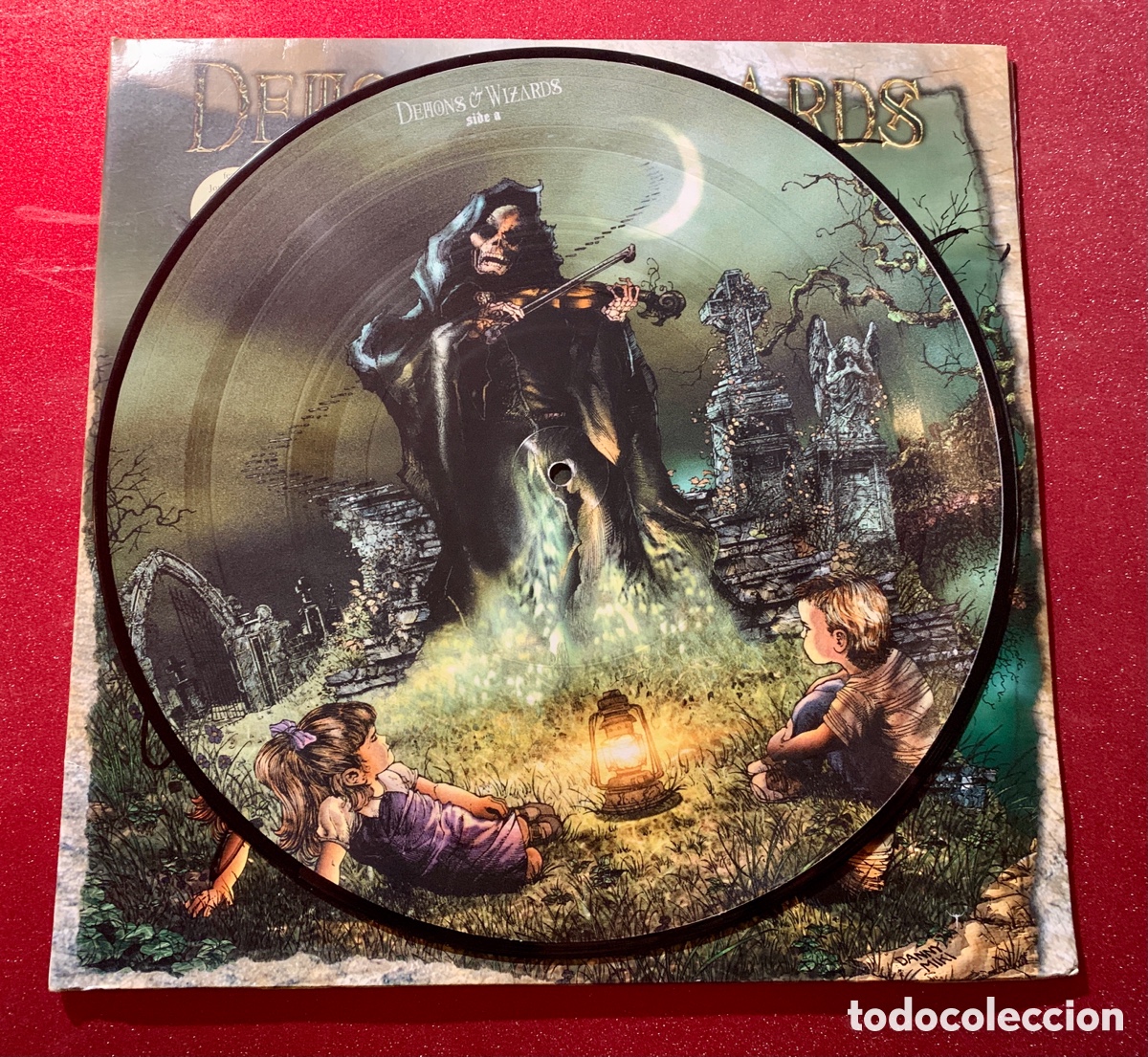 Discos de vinilo: &ldquo;Demons & Wizards&rdquo;-Firmado Doble Vinilo - Foto 10