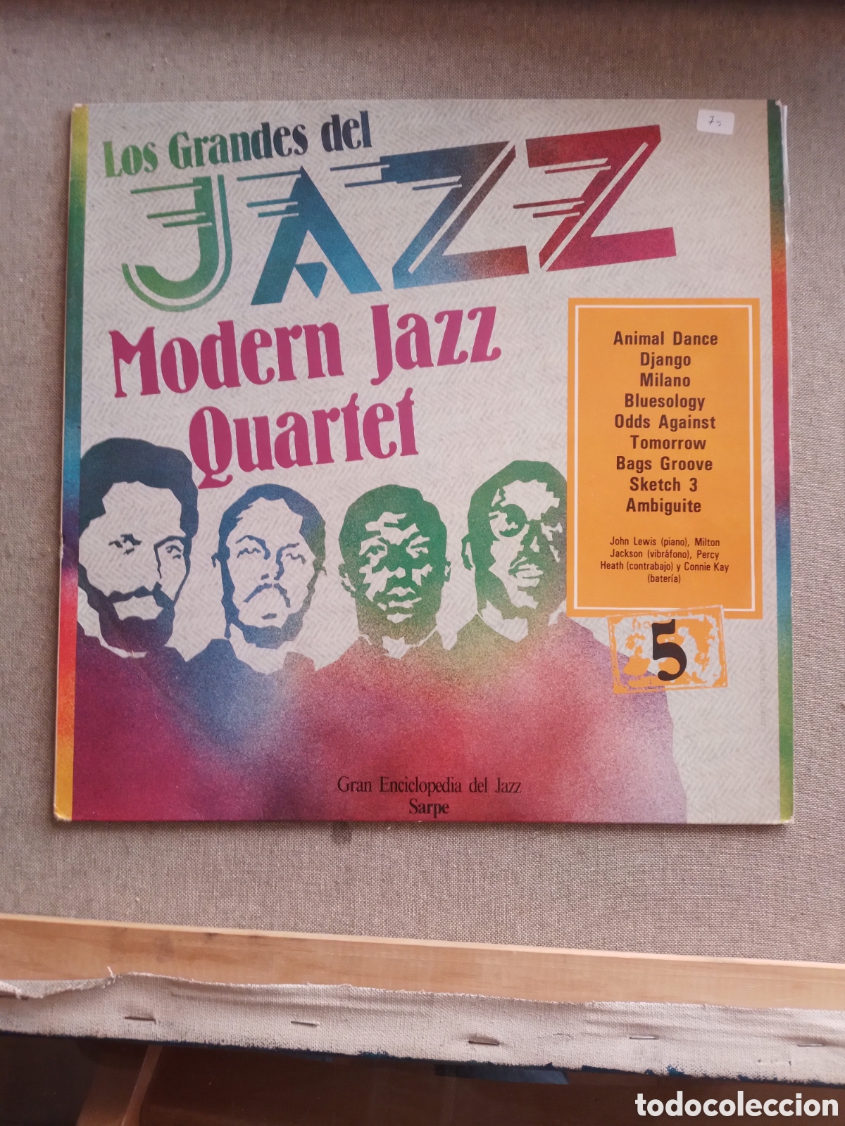 Discos de vinilo: Los Grandes del Jazz. Numero 5. - Foto 1