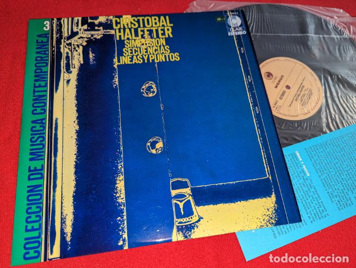 Discos de vinilo: BADEN BADEN Bour CRISTOBAL HALFFTER Simposion+Secuencias+Lineas y puntos LP 1971 SPAIN CONTEMPORARY