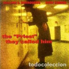 Discos de vinilo: WILLIAM S. BURROUGHS / KURT COBAIN – THE ”PRIEST” THEY CALLED HIM 10” 1993 FIRMAS DE NIRVANA 4/2/95