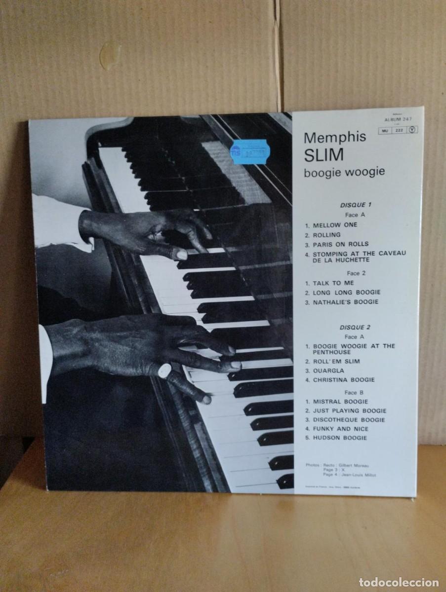 Discos de vinilo: MEMPHIS SLIM ---- BOOGIE WOOGIE - Foto 2