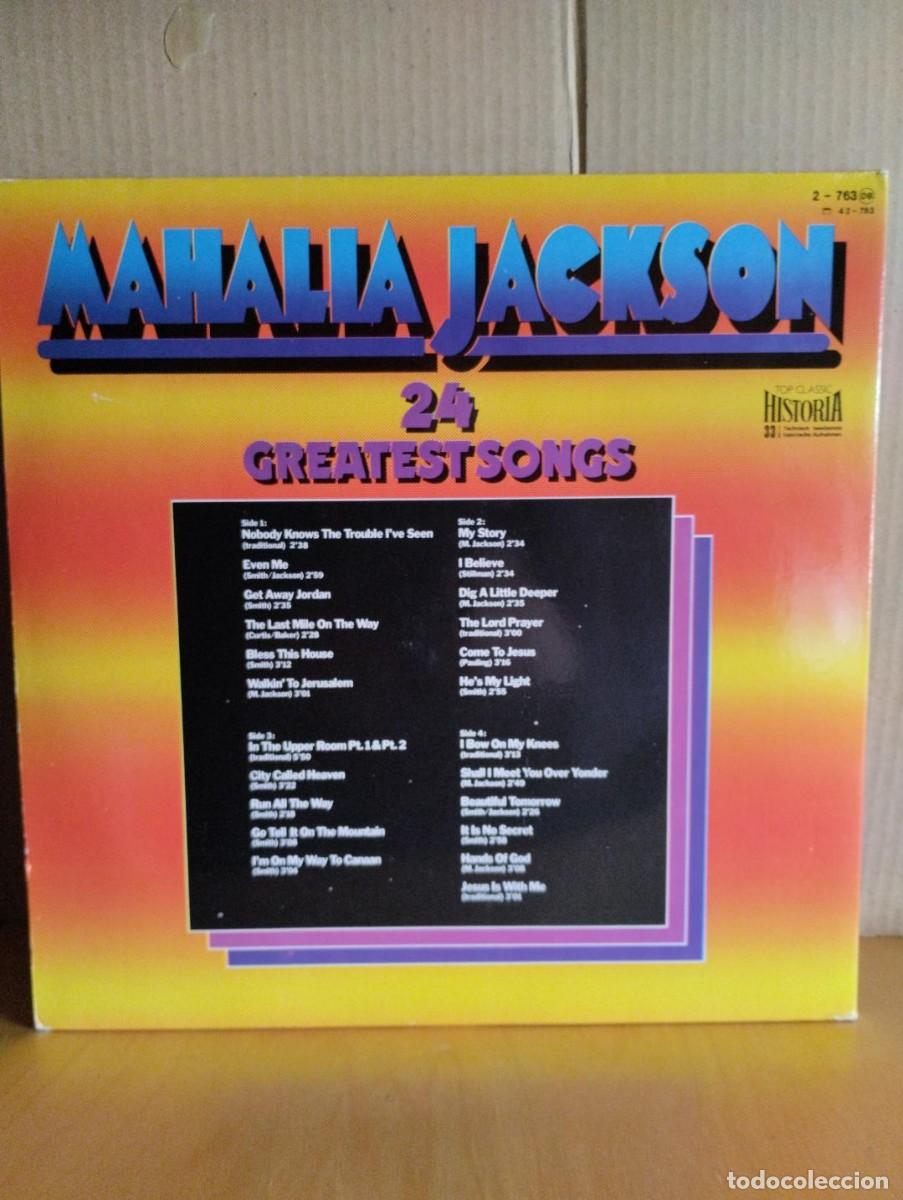 Discos de vinilo: MAHALIA JACKSON ---- 24 GREATEST SONGS - Foto 2