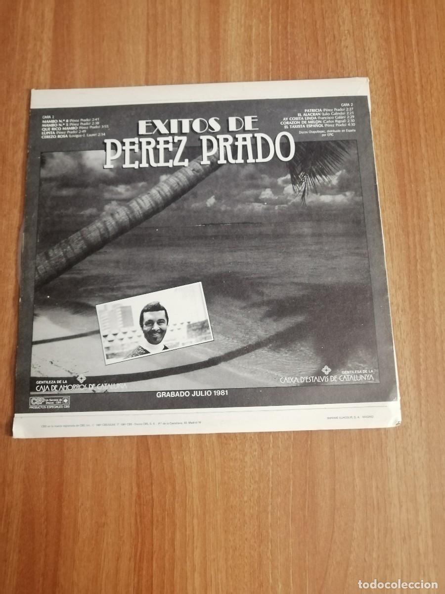 Discos de vinilo: LP -EXITOS DE PEREZ PRADO - Foto 2